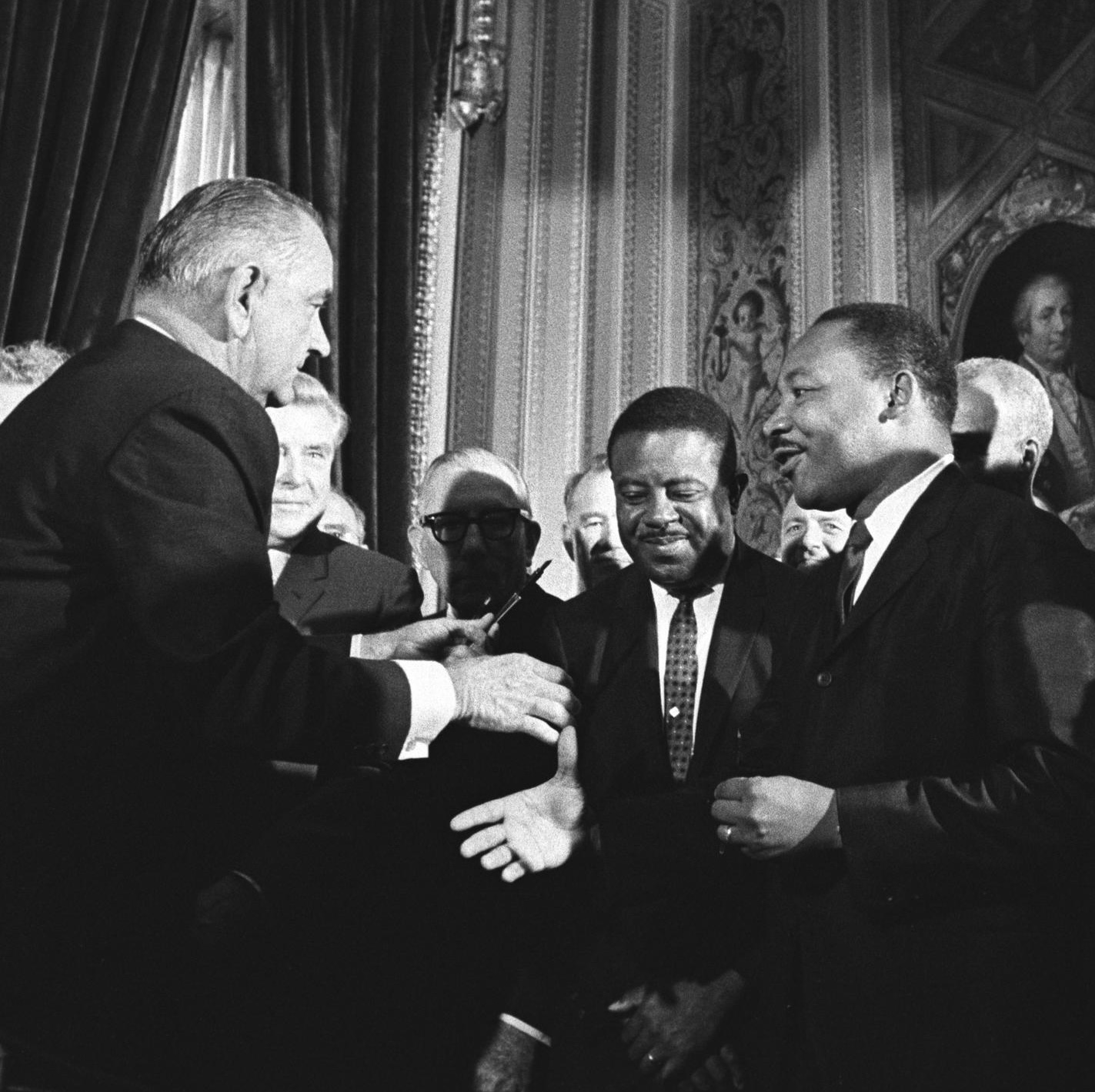 A photo of The Voting Rights Act and minority representation